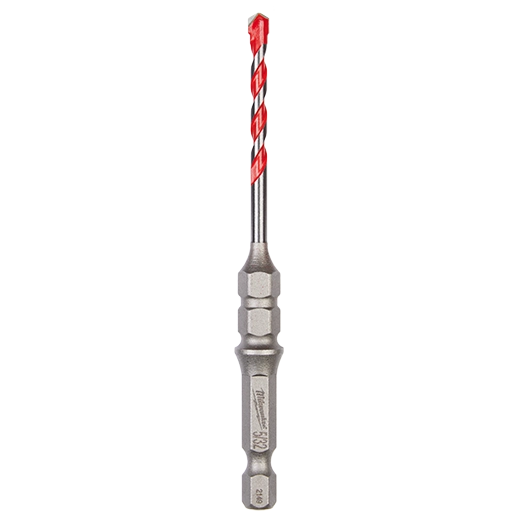 5/32" x 2" x 4" SHOCKWAVE Impact Duty™ Carbide Hammer Drill Bit for Concrete Screws