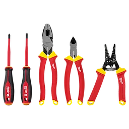 5 PC 1000V Insulated Hand Tool Set