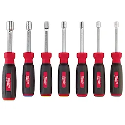 7 PC Magnetic HollowCore™ Metric Nut Driver Set