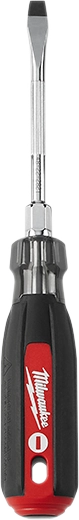 1/4" Slotted - 4" Cushion Grip Screwdriver