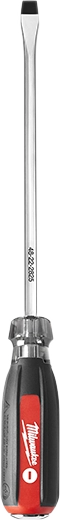 3/8" Slotted - 8" Demo Cushion Grip Screwdriver