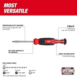 14-in-1 TORX Multi-Bit Screwdriver