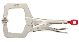 11" TORQUE LOCK™ Locking C-Clamp Swivel Jaws