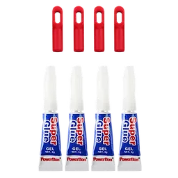 4PK Polyester Fish Tape Replacement Non-Conductive Tips