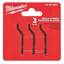 3 PC 1-1/2" Constant Swing Copper Tubing Cutter Replacement Reaming Blades