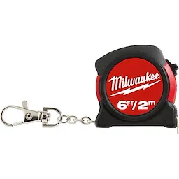 Milwaukee 6ft / 2m Keychain Tape Measure