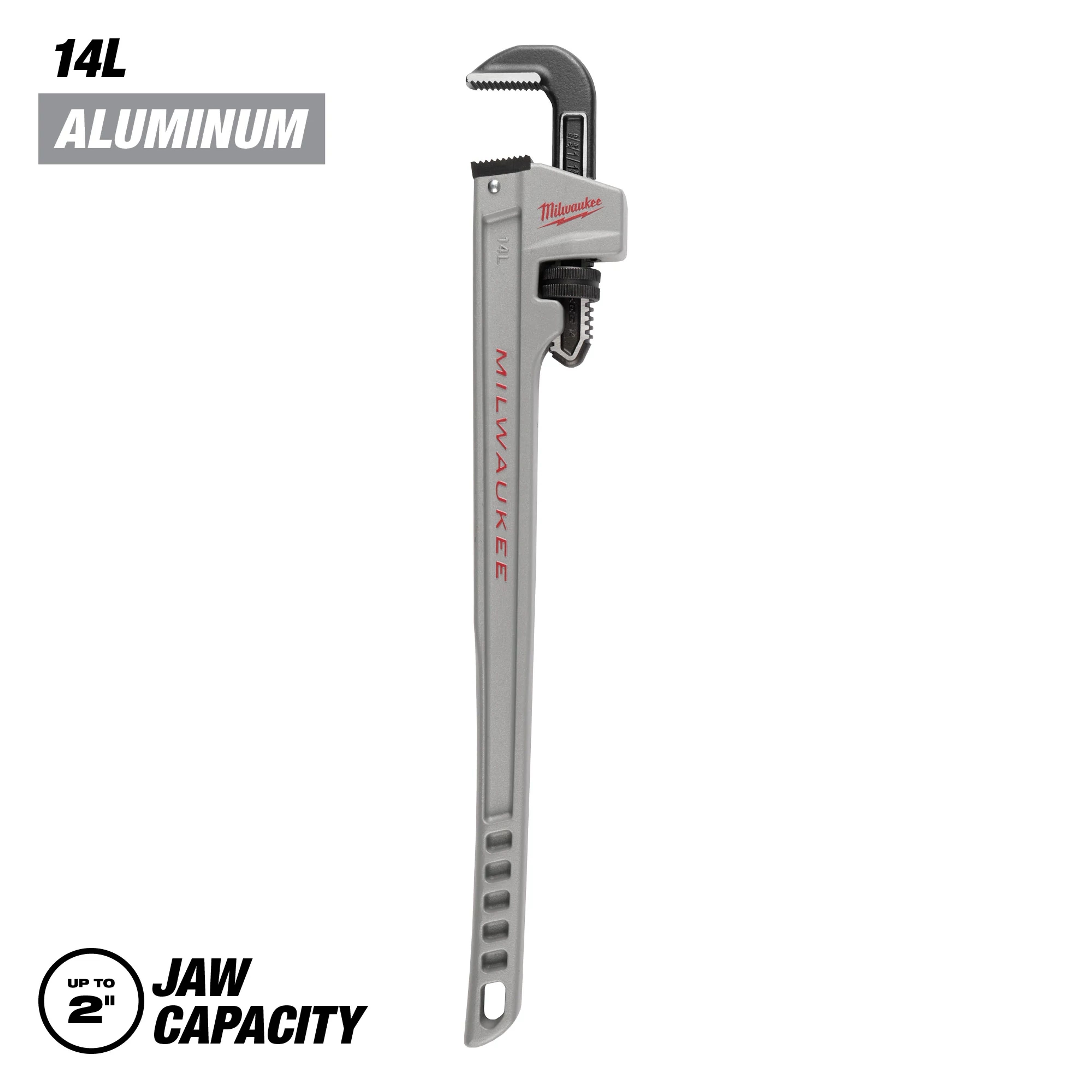 14L Aluminum Pipe Wrench with POWERLENGTH™ Handle