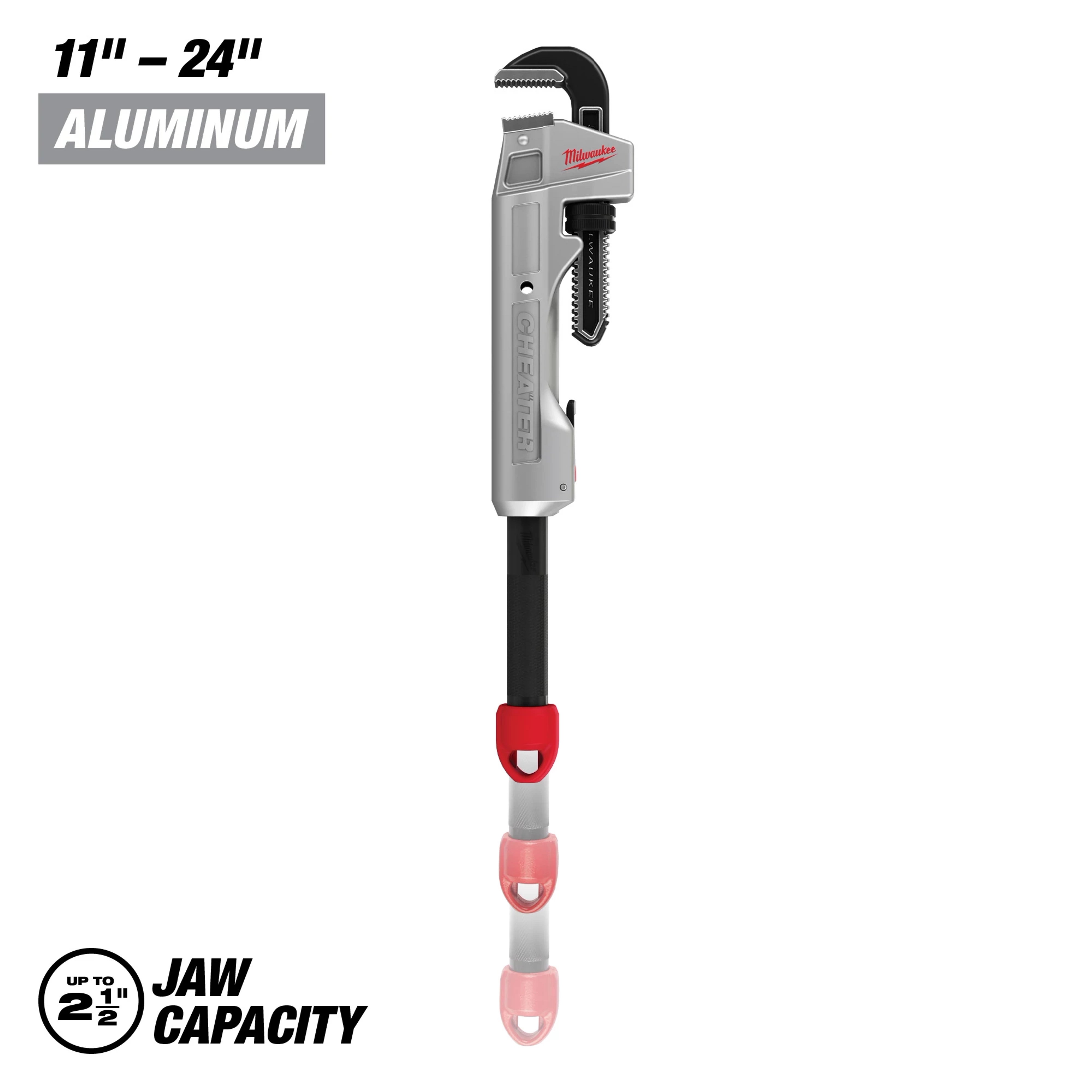 CHEATER™ Aluminum Adaptable Pipe Wrench