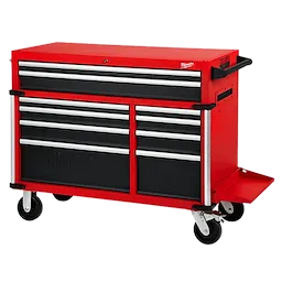 46" High Capacity 10-Drawer Steel Storage Cabinet