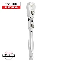 1/4" Drive 6" Flex Head Ratchet