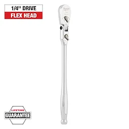 1/4" Drive 9" Flex Head Ratchet