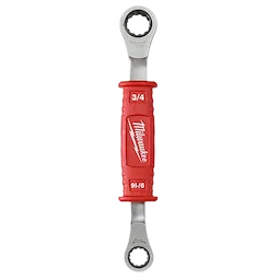 Lineman’s 2in1 Insulated Ratcheting Box Wrench