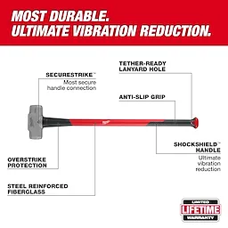 10lb Sledge Hammer (36" Handle)