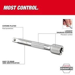 4pc 1/2” Drive Extension Set