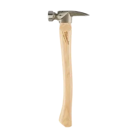 19oz Milled Face Hickory Handle Framing Hammer