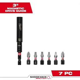 7PC SHOCKWAVE™ Impact Duty Magnetic Drive Guide Set