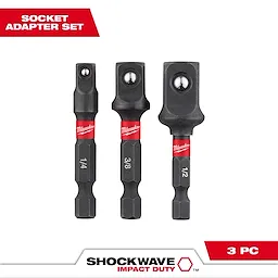 SHOCKWAVE™ Impact Duty Hex Shank Socket Adapter Set