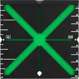 Responsive Laser Alignment Target