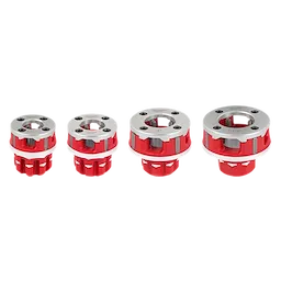 Milwaukee® Compact 1/2"-1-1/4" ALLOY NPT Portable Pipe Threading Forged Aluminum Die Head Kit
