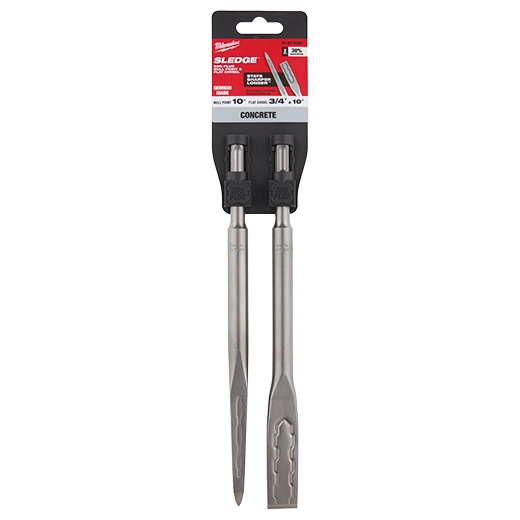 SDS Plus SLEDGE™ Bull Point & Flat Chisel (2 PK)