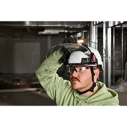 BOLT™ Gasketed Full Face Shield Replacement Frame (Compatible with Milwaukee® BOLT™ Safety Helmets & BOLT™ Hard Hats)