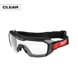 Vented Low-Profile Goggles - Clear Dual Coat Lens