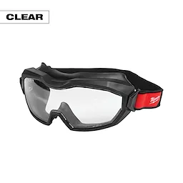 Vented Goggles - Clear Dual Coat Lens