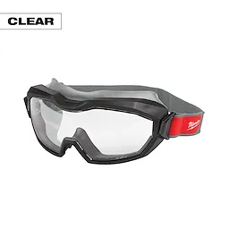 Non-Vented Goggles - Clear Dual Coat Lens