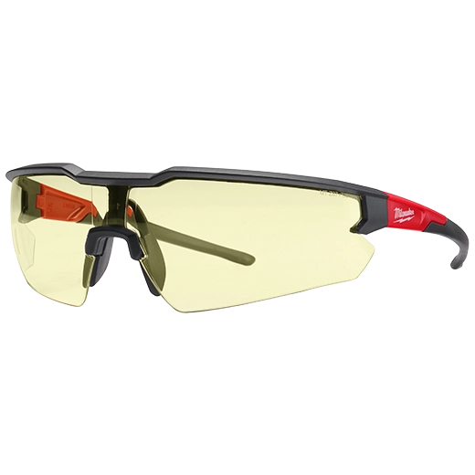 Safety Glasses - Yellow Anti-Scratch Lenses (Polybag)