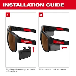 Polarized Full Frame Safety Glasses with Removable Side Shields – Blue Mirrored Dual Coat Lenses