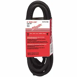 8' QUIK-LOK® w/Twist Style Plug Cord