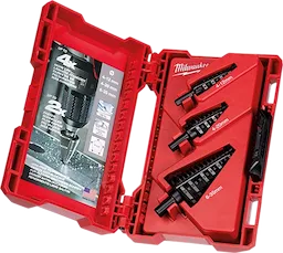 Milwaukee Jam-Free Metric Step Drill Bit Set - 3Pc