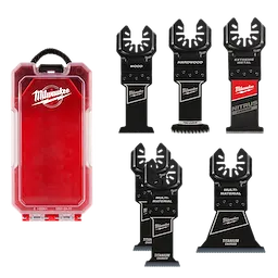 6 PC Universal Fit Oscillating Multi-Tool Blade Set