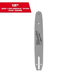 12" .325" LOW PROFILE™ Pitch, .043" Gauge Guide Bar