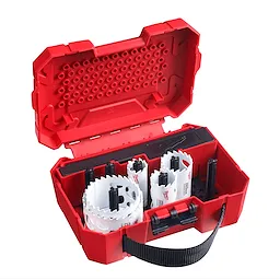 9 PC HOLE DOZER™ with Carbide Teeth Hole Saw Kit