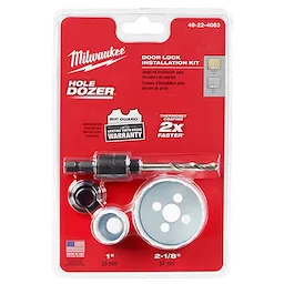 HOLE DOZER™ Door Lock Hole Saw Kit
