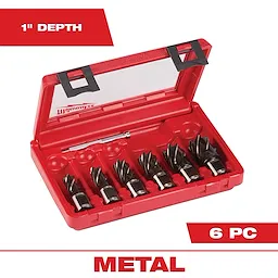 Annular Cutter Set - 6PC