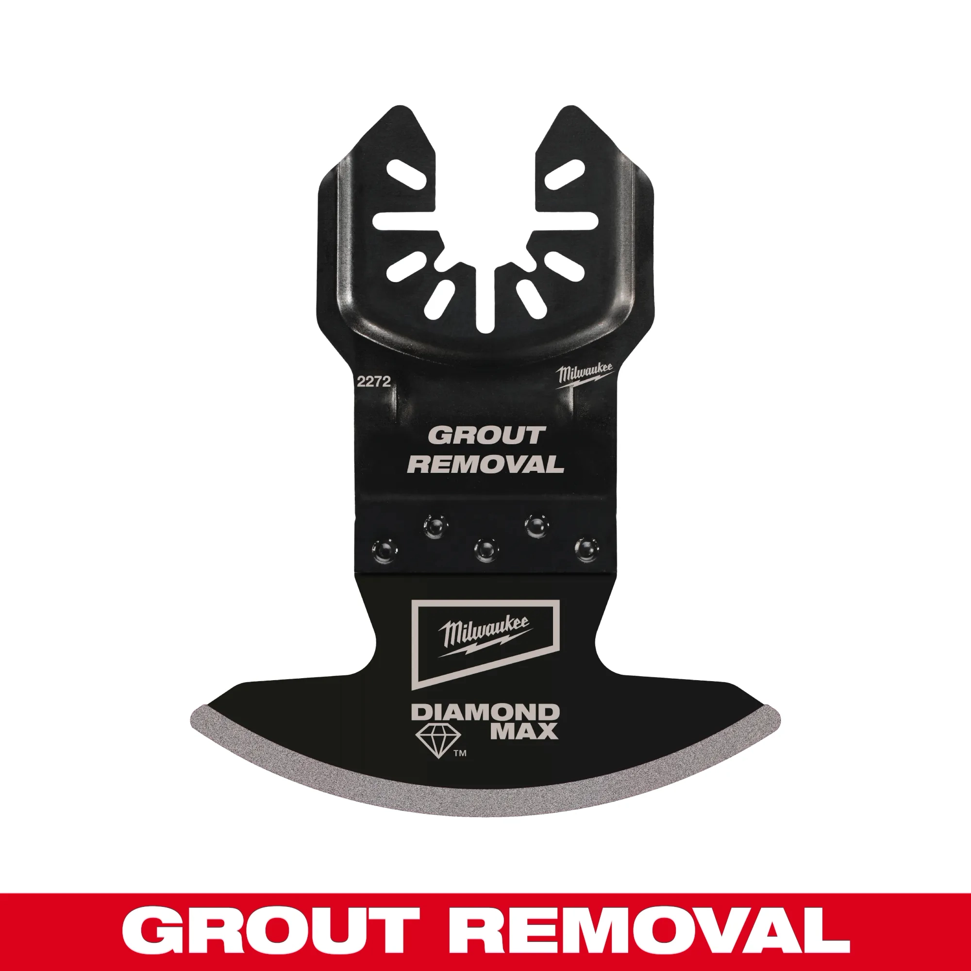 DIAMOND MAX™ Diamond Grit Grout Removal Universal Fit Oscillating Multi-Tool Blade (1 PK)