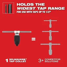 HEX-LOK™ 2-in-1 Tap and Die Threading Handle​ & Tap Collet