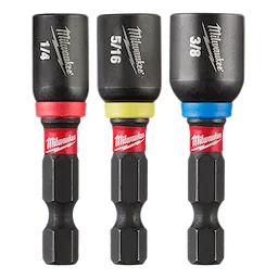 3PC SHOCKWAVE™ Impact Duty 1-7/8" Magnetic Nut Driver Set