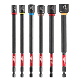 6PC SHOCKWAVE™ Impact Duty 6" Magnetic Nut Driver Set