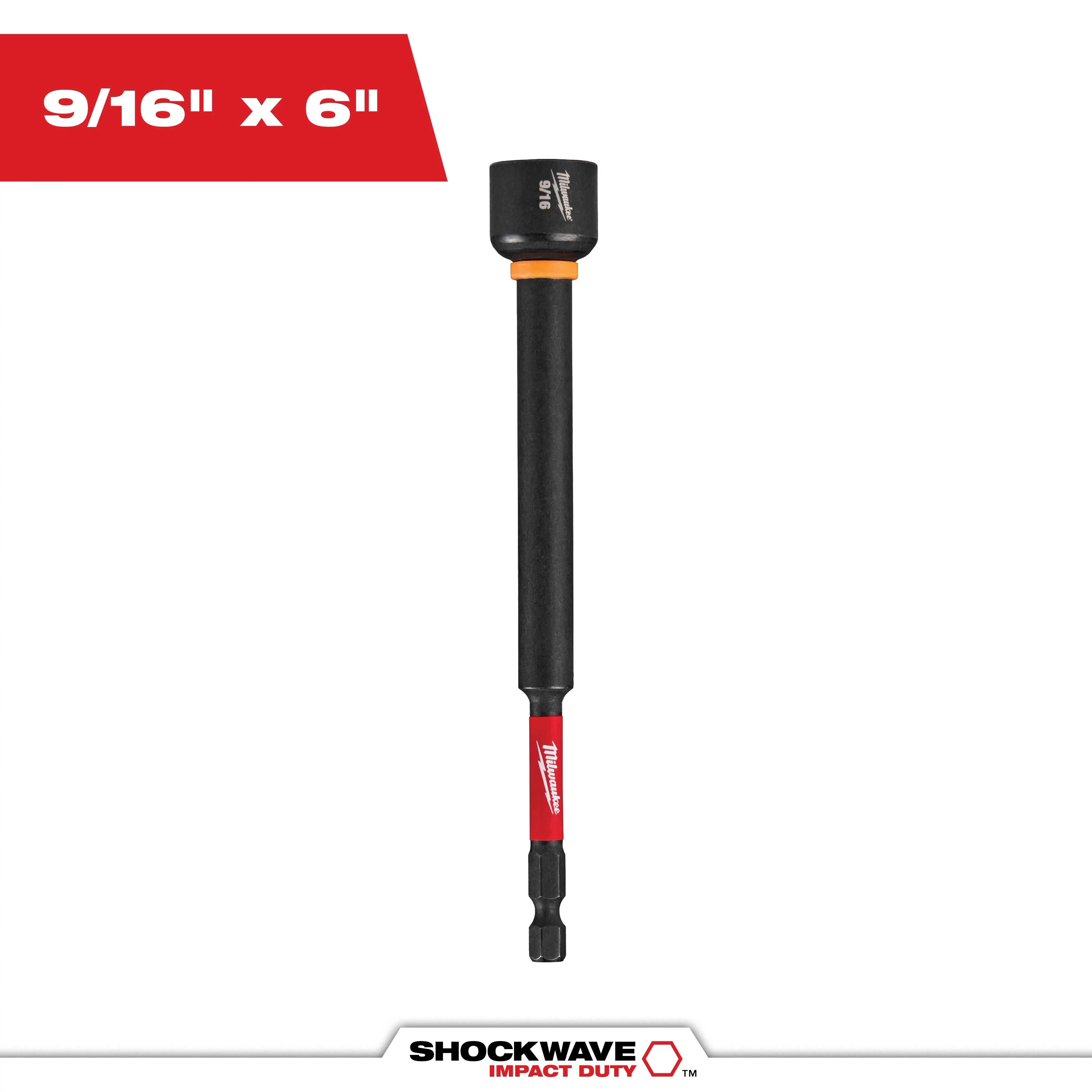 SHOCKWAVE™ Impact Duty 9/16" x 6" Magnetic Nut Driver
