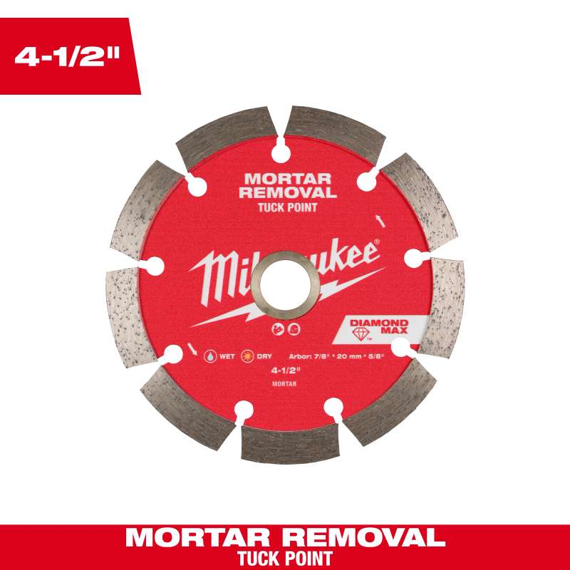 4-1/2" DIAMOND MAX™ Tuck Point Diamond Blade