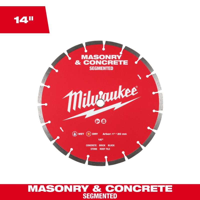 14" Segmented Masonry & Concrete Diamond Blade