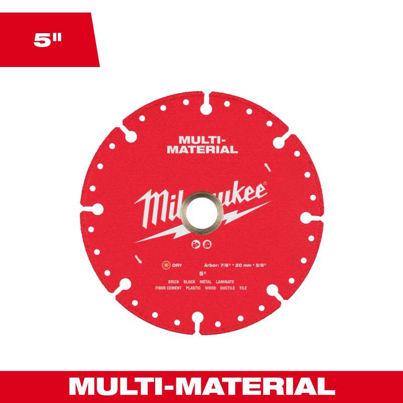 5" Multi-Material Diamond Blade