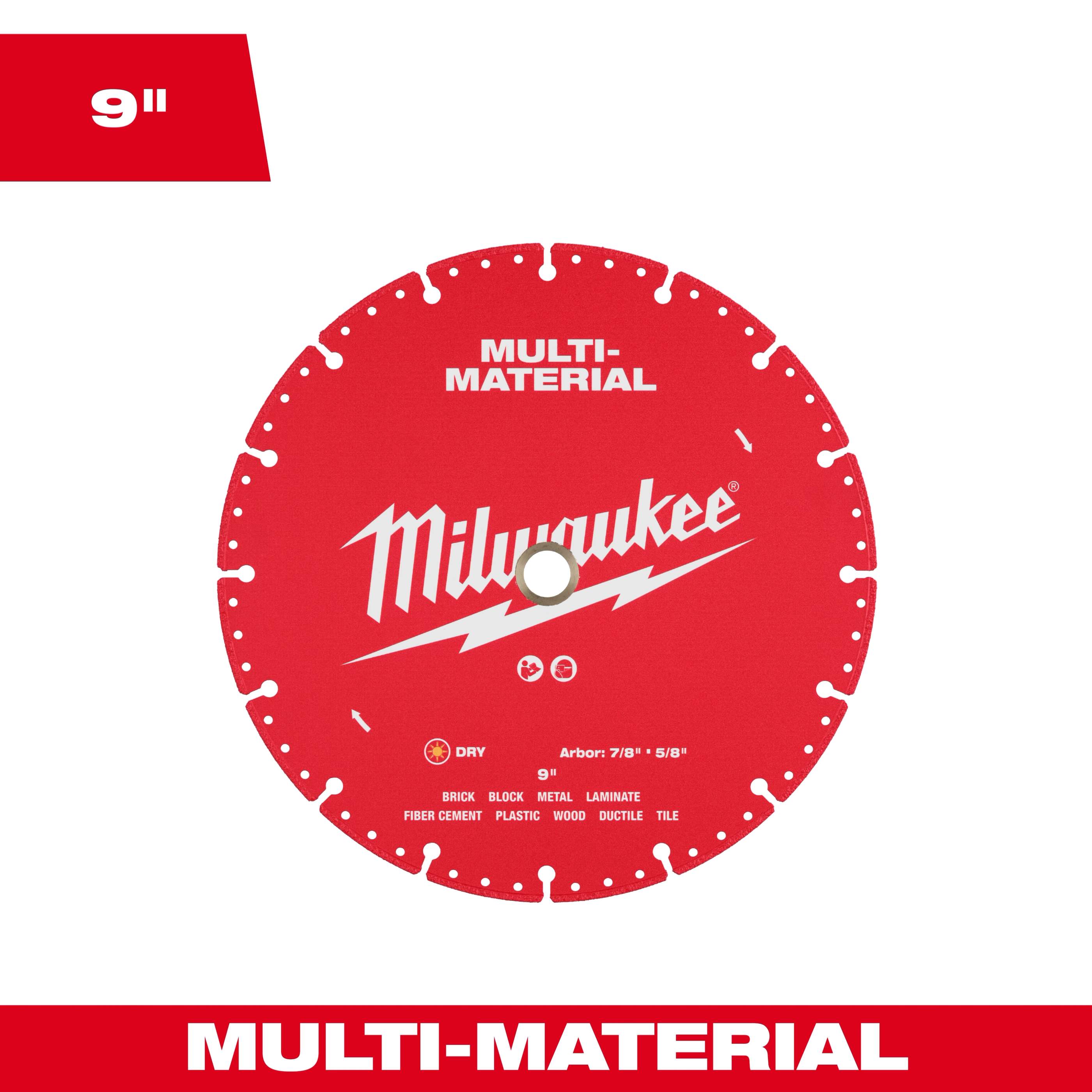 9" Multi-Material Diamond Blade
