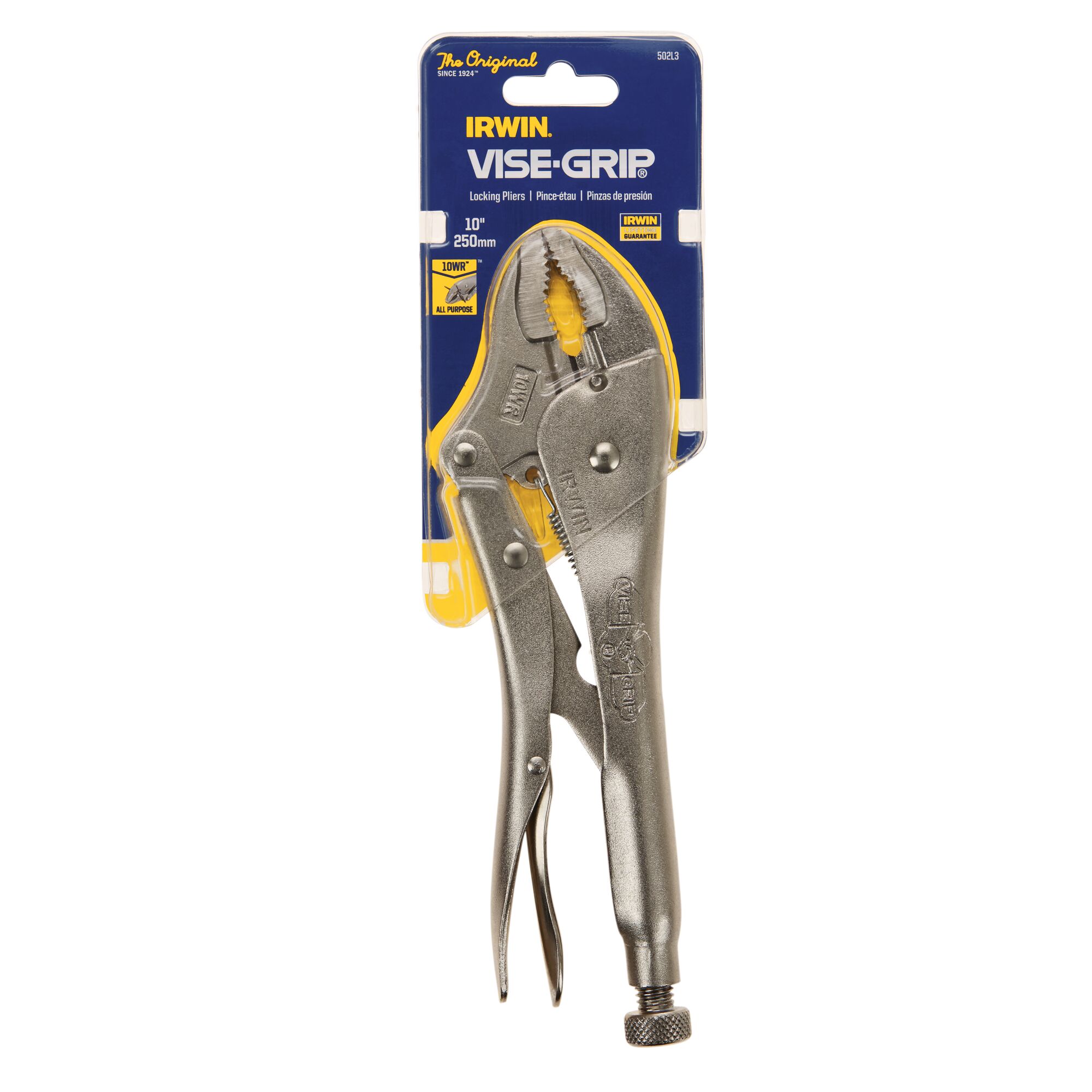 The Original™ Curved Jaw Locking Pliers With Wire Cutter