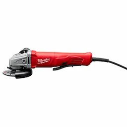 4-1/2 in. Small Angle Grinder with Shroud Paddle With Lock-On
