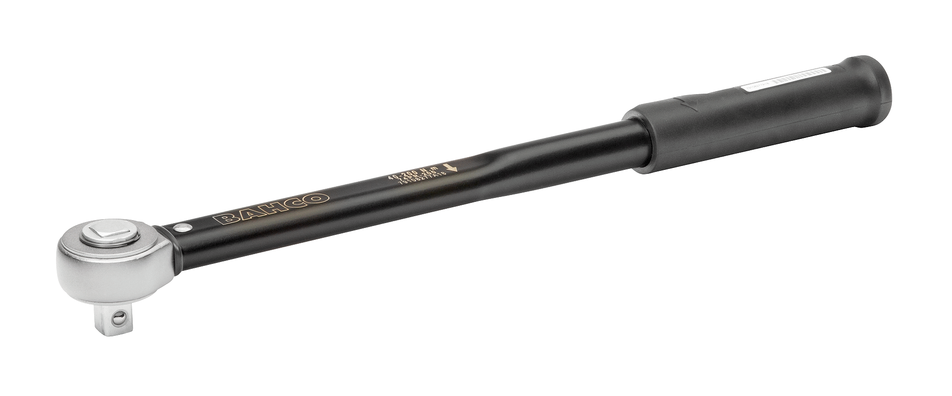 Mechanical Preset Torque Click Wrench with Fixed Push-Through Ratchet Head
