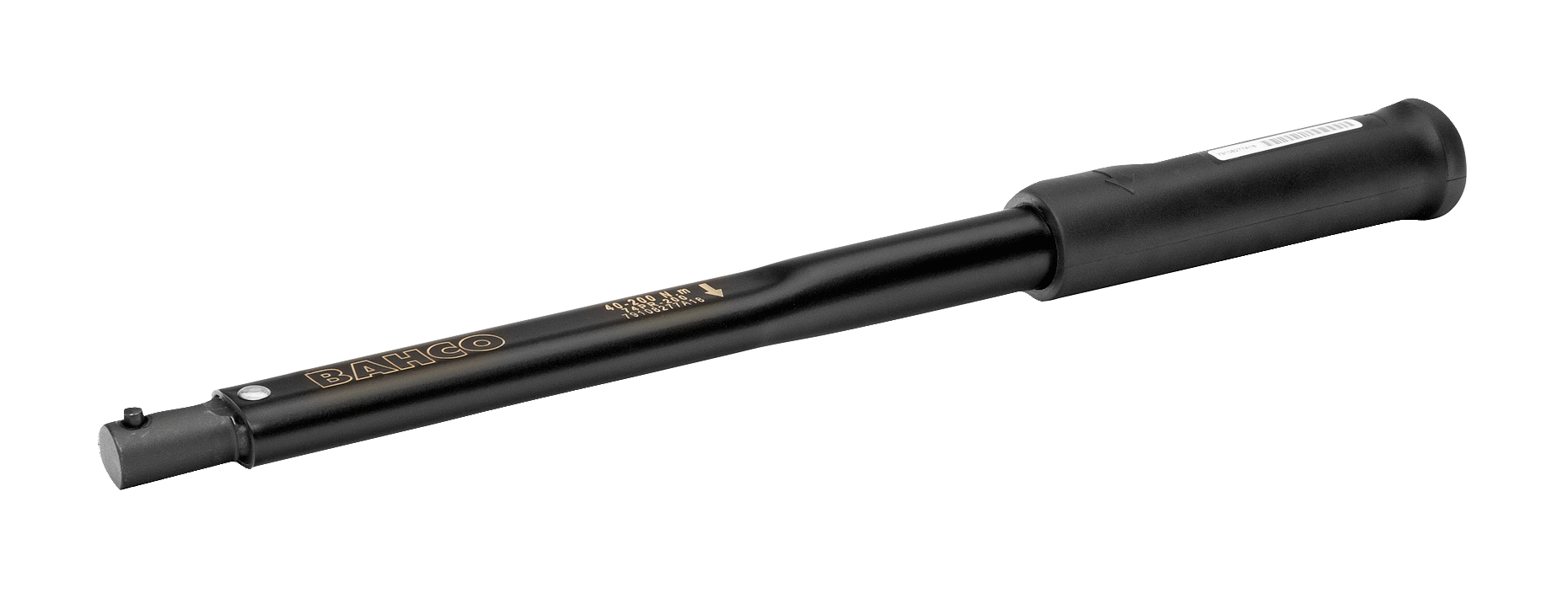Mechanical Preset Torque Click Wrench with Spigot Interchangeable Head and Rubber Handle